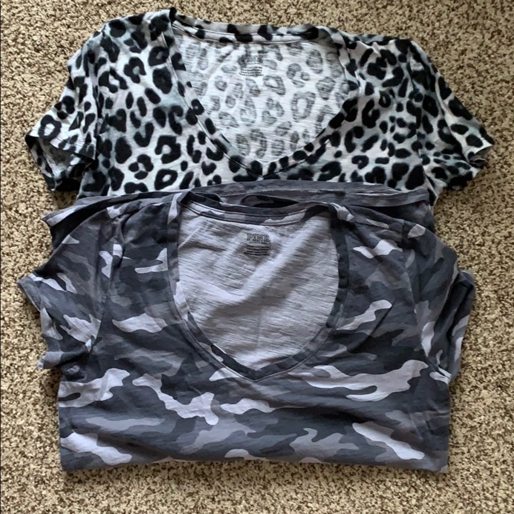 Victoria’s Secret PINK V neck tshirts